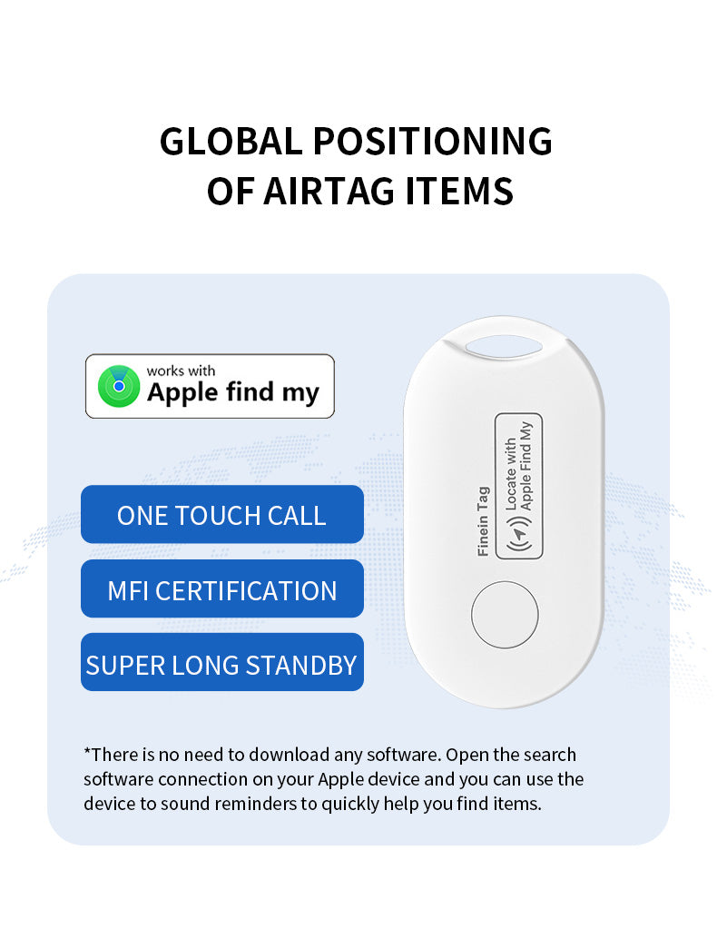 Apple iOS Tag Location Tracker