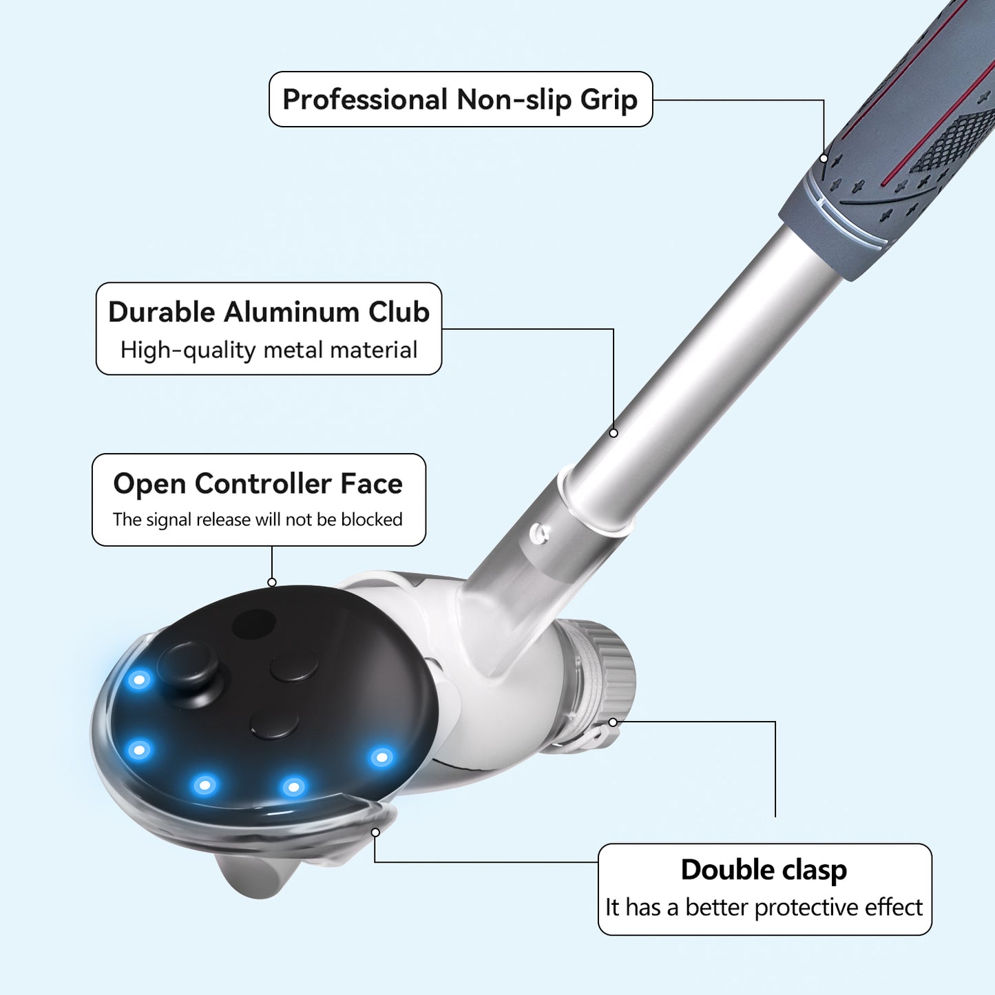 Golf Club with attachment