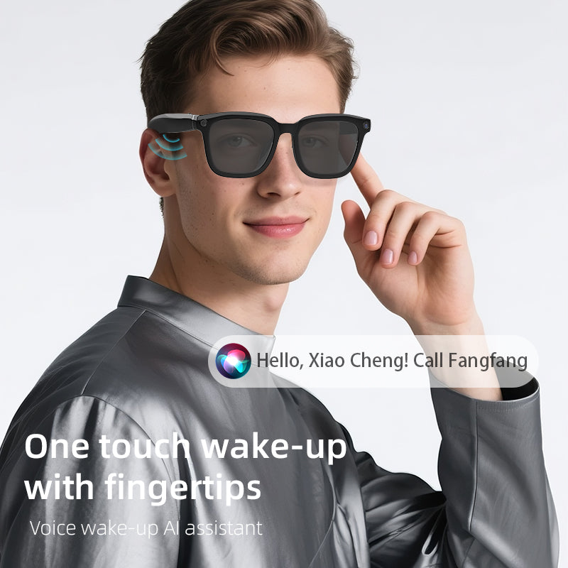 Smart glasses with camera