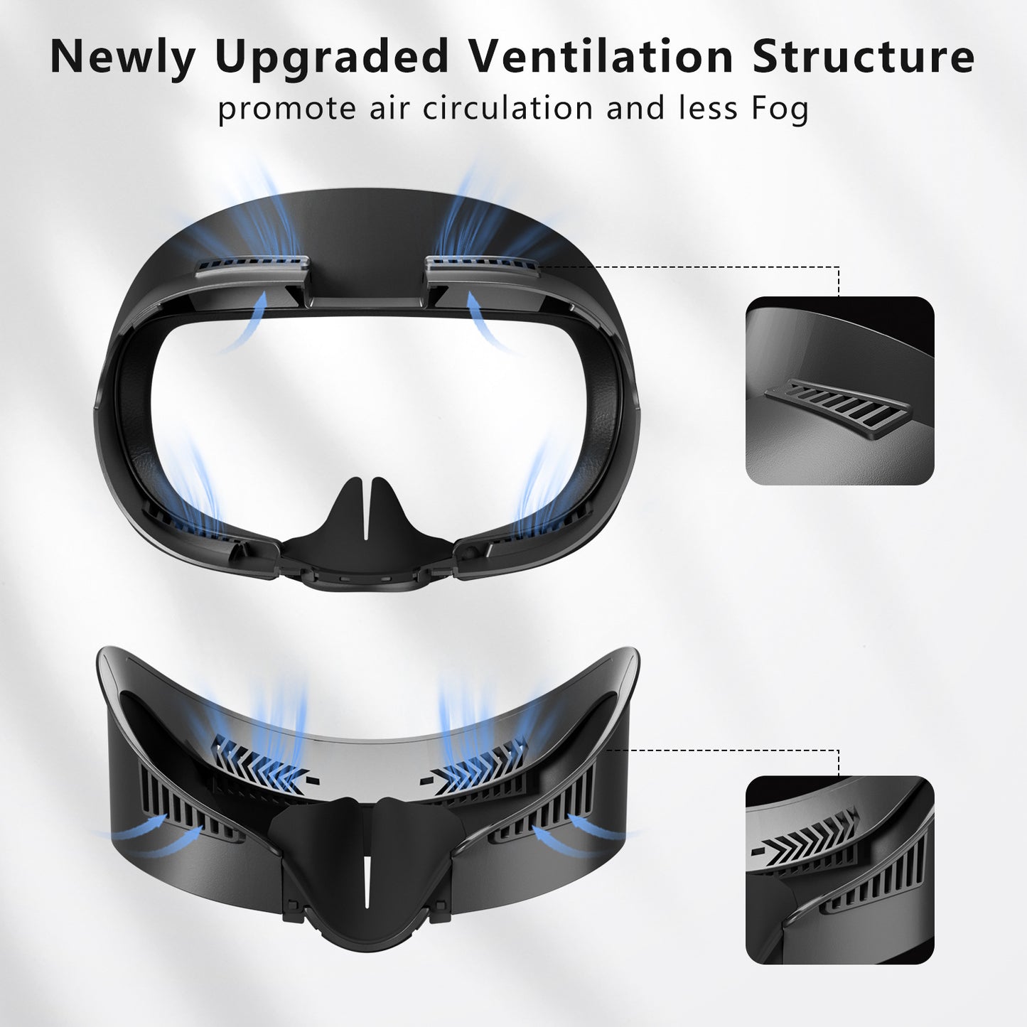Oculus Quest3S Face Cover Pad Facial Interface
