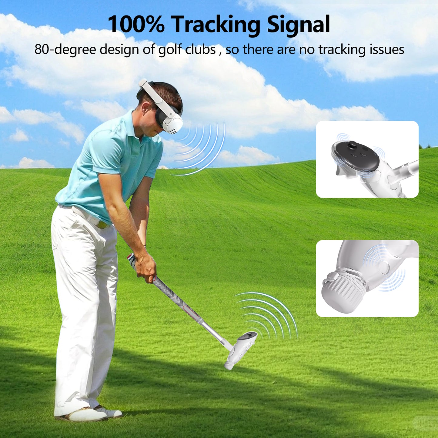 Golf Club with attachment