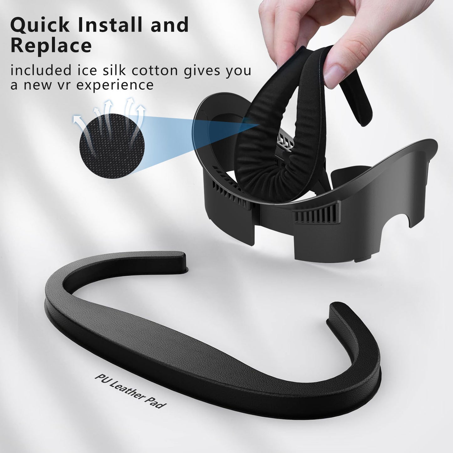 Oculus Quest3S Face Cover Pad Facial Interface