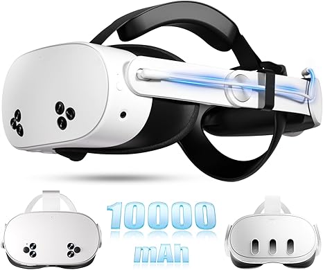 Meta Quest2 Head Strap with Battery