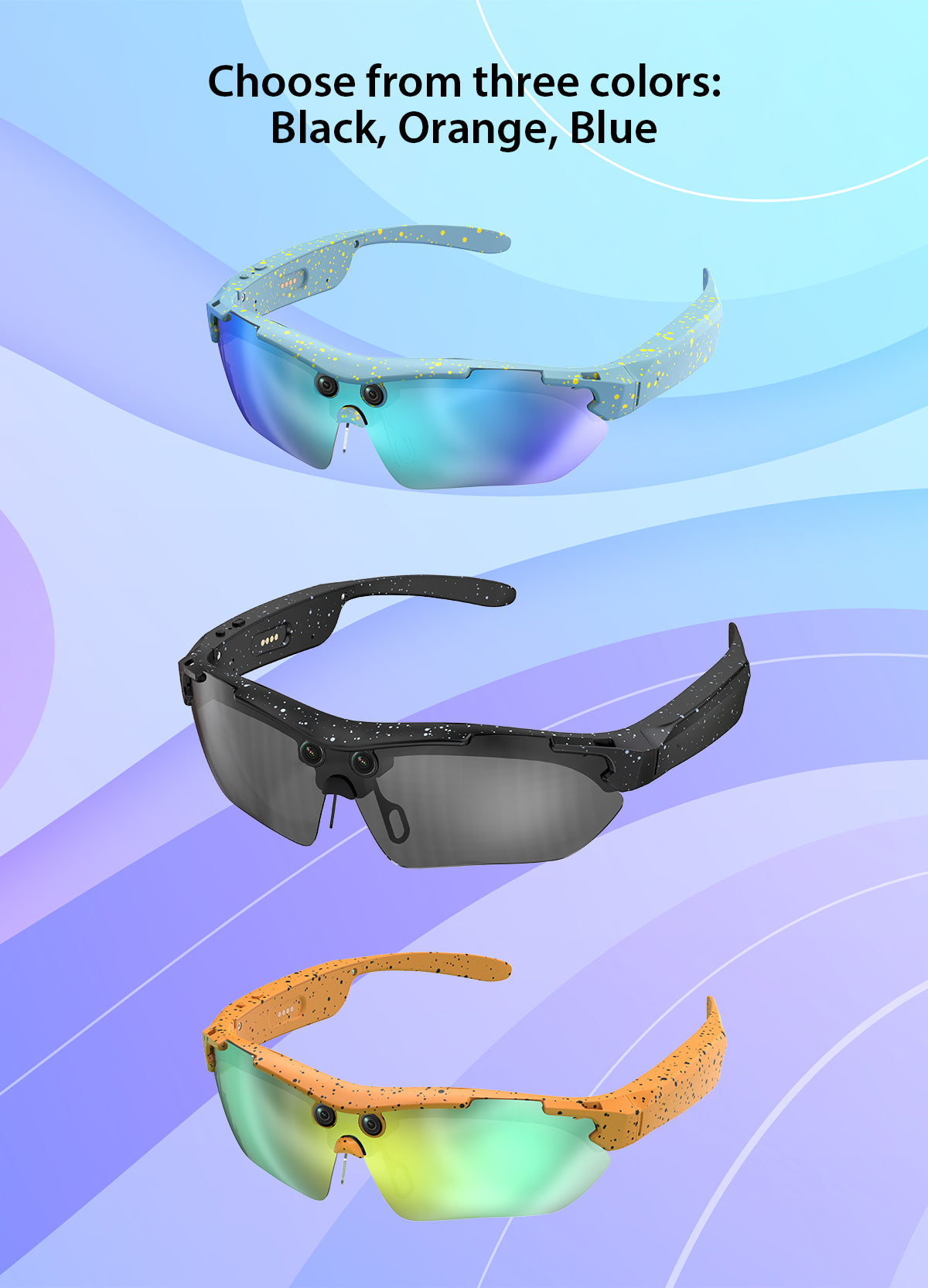 AI Smart Camera glasses