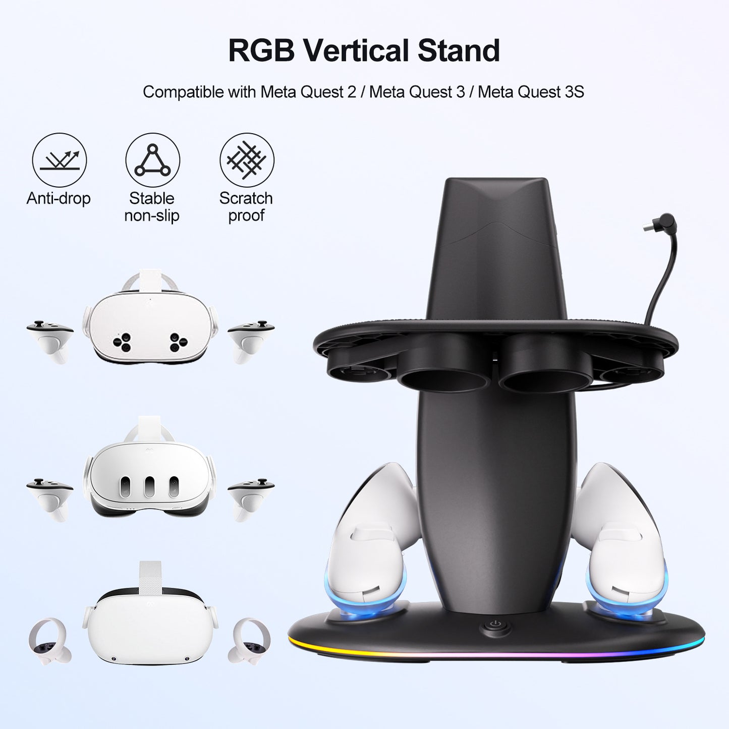 Quest2/3/3s Charging Dock