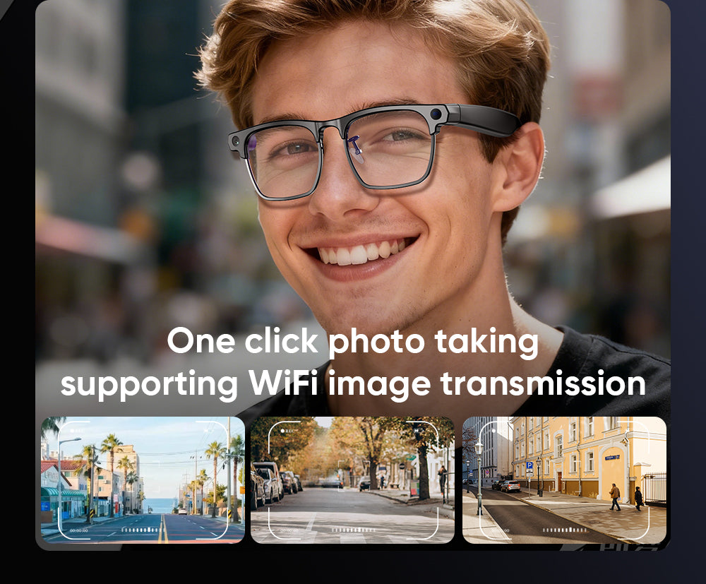 AI Smart Camera Glasses GM03