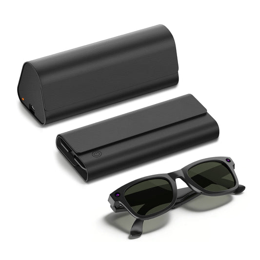 Foldable charging case for Ray-Ban Meta