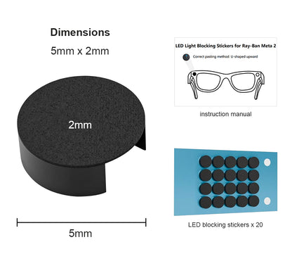 Meta Ray-ban glasses camera Privay Cover