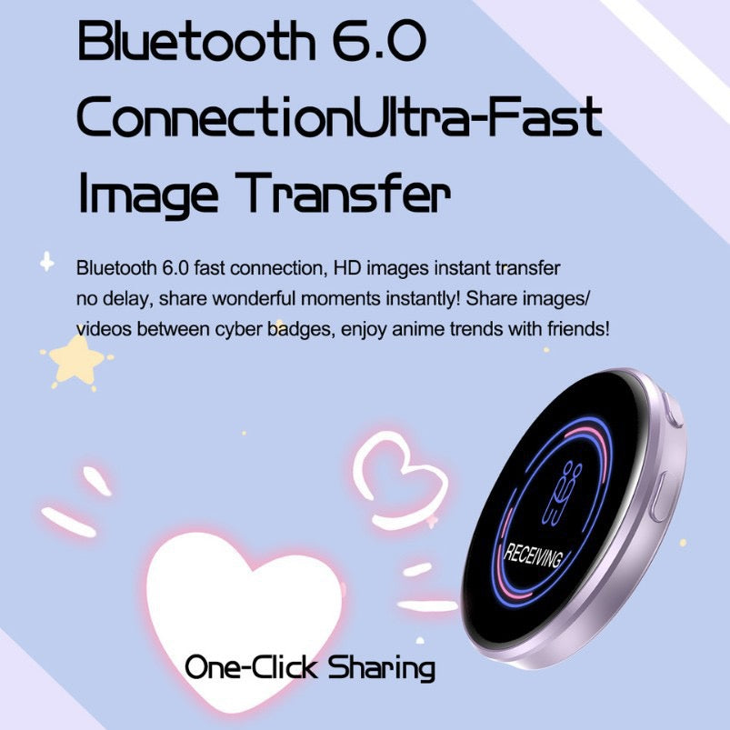 1.7 inch E-Badge