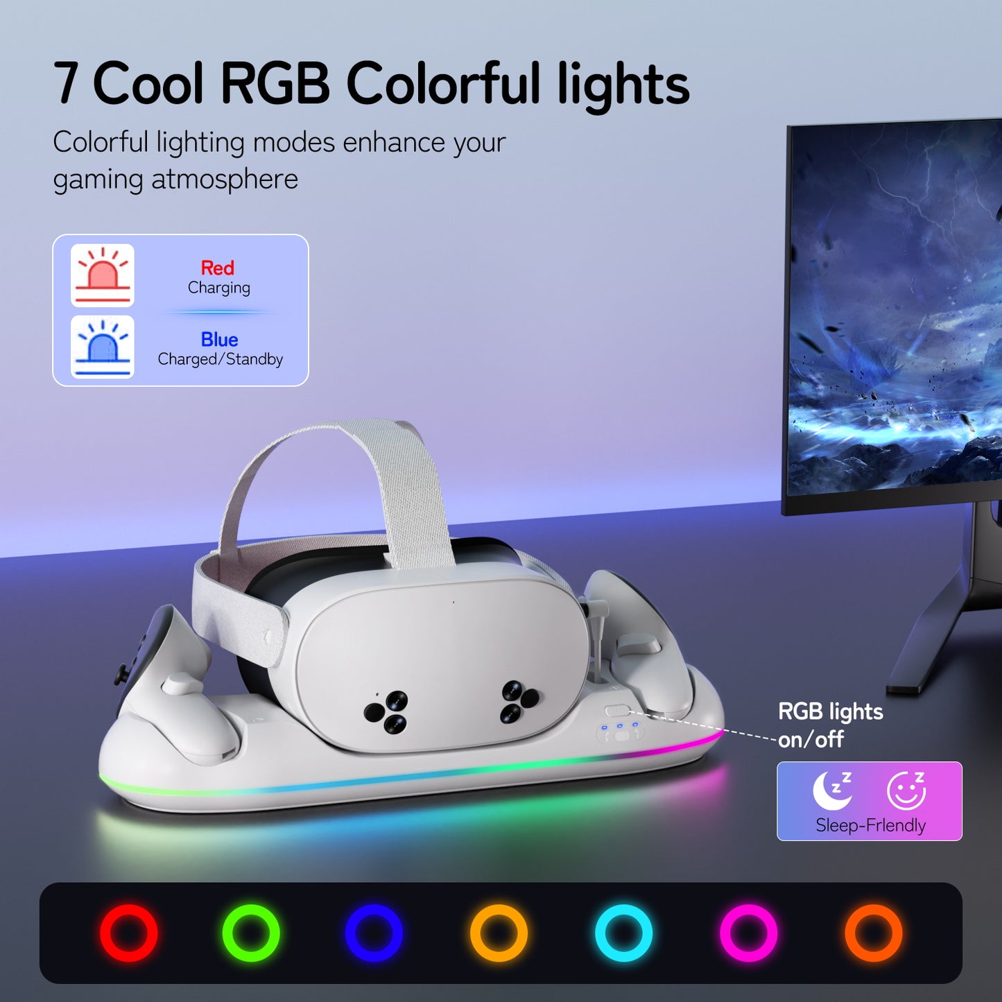 Quest2/3/3s Charging Dock