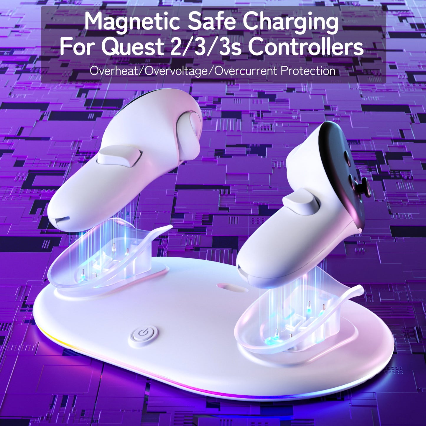 Quest2/3/3s Controller charging dock