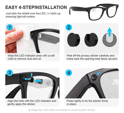 Meta Ray-ban glasses camera Privay Cover