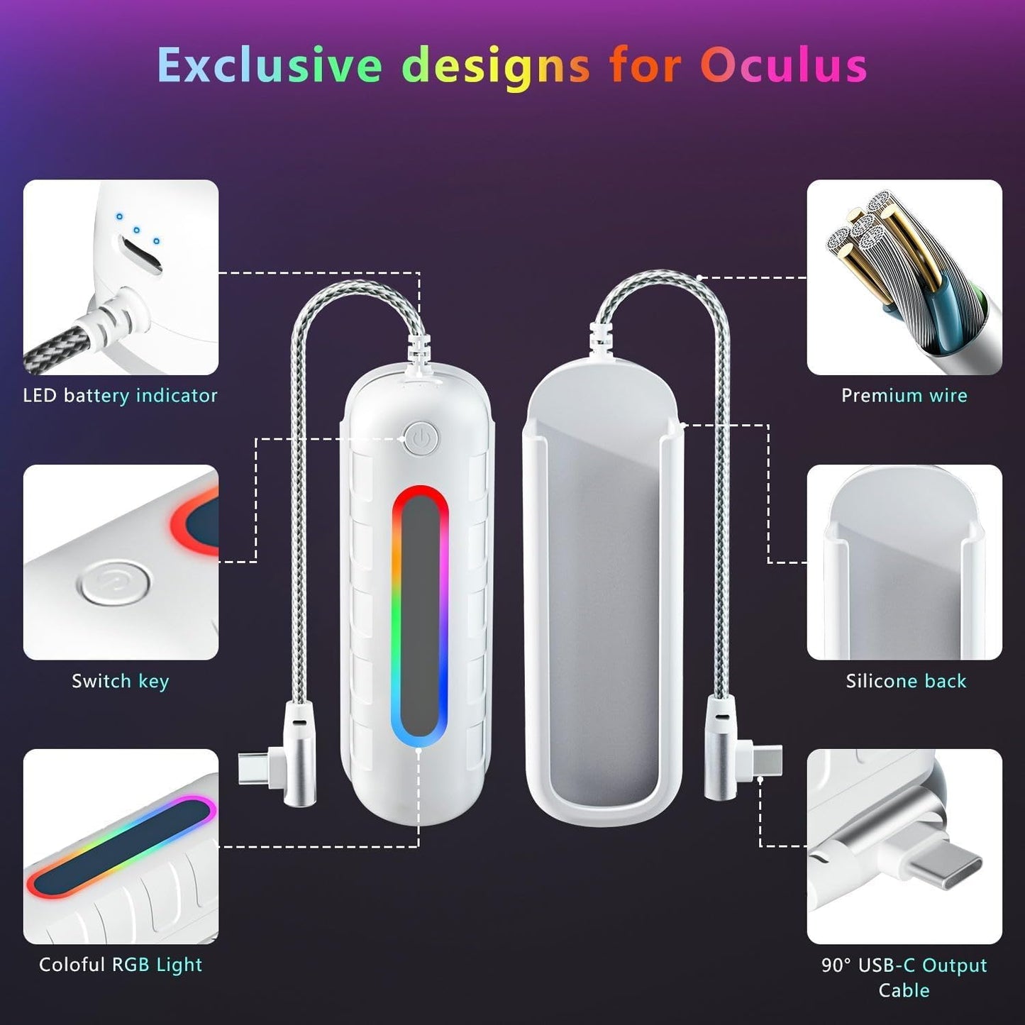 Meta Quest2 Battery Pack