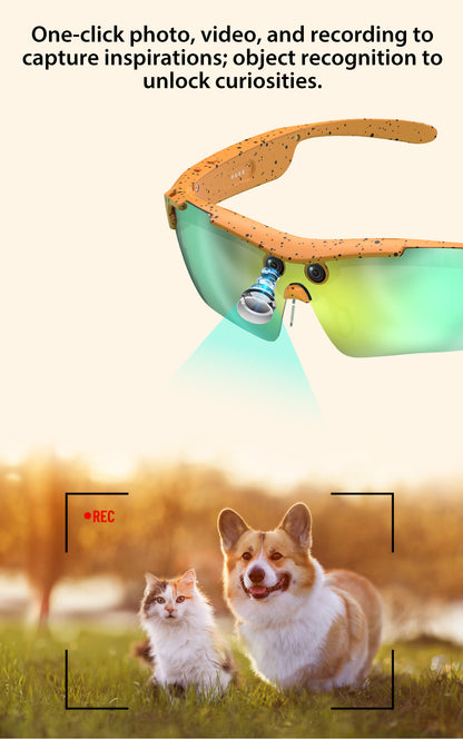 AI Smart Camera glasses