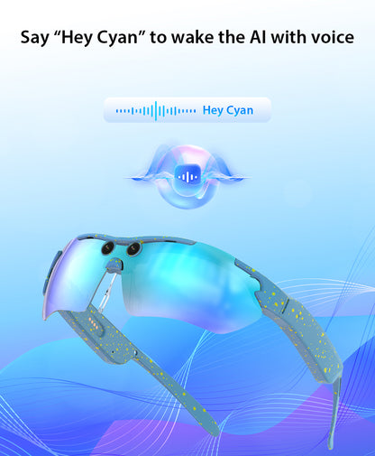 AI Smart Camera glasses