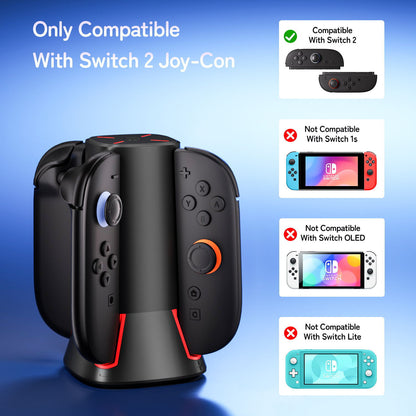 4in1 Charging Dock For Nintendo Switch2