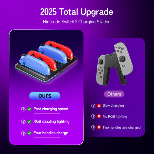 4in1 Charging Dock For Nintendo Switch2