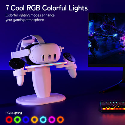 RGB Charging dock For quest2/3/3s