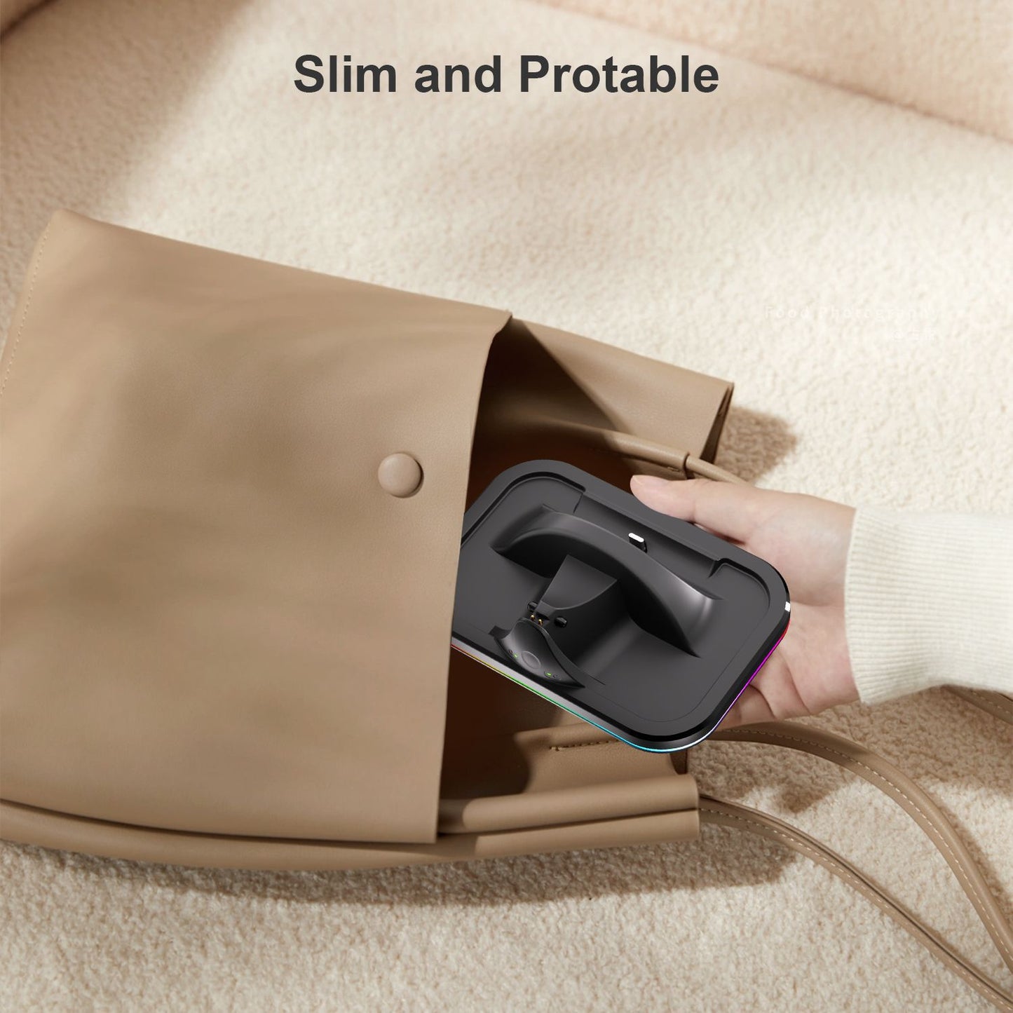 2-in-1 charging stand for Ray-Ban Meta