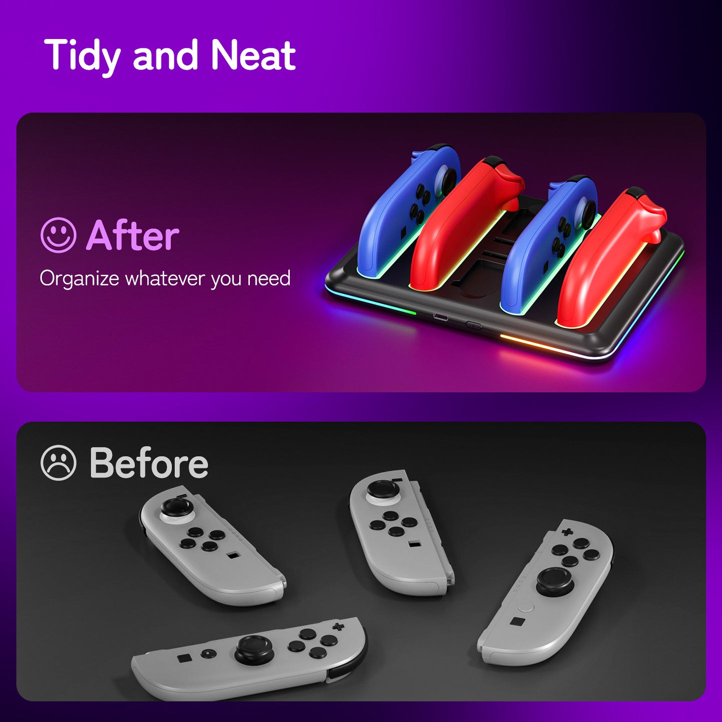 4in1 Charging Dock For Nintendo Switch2