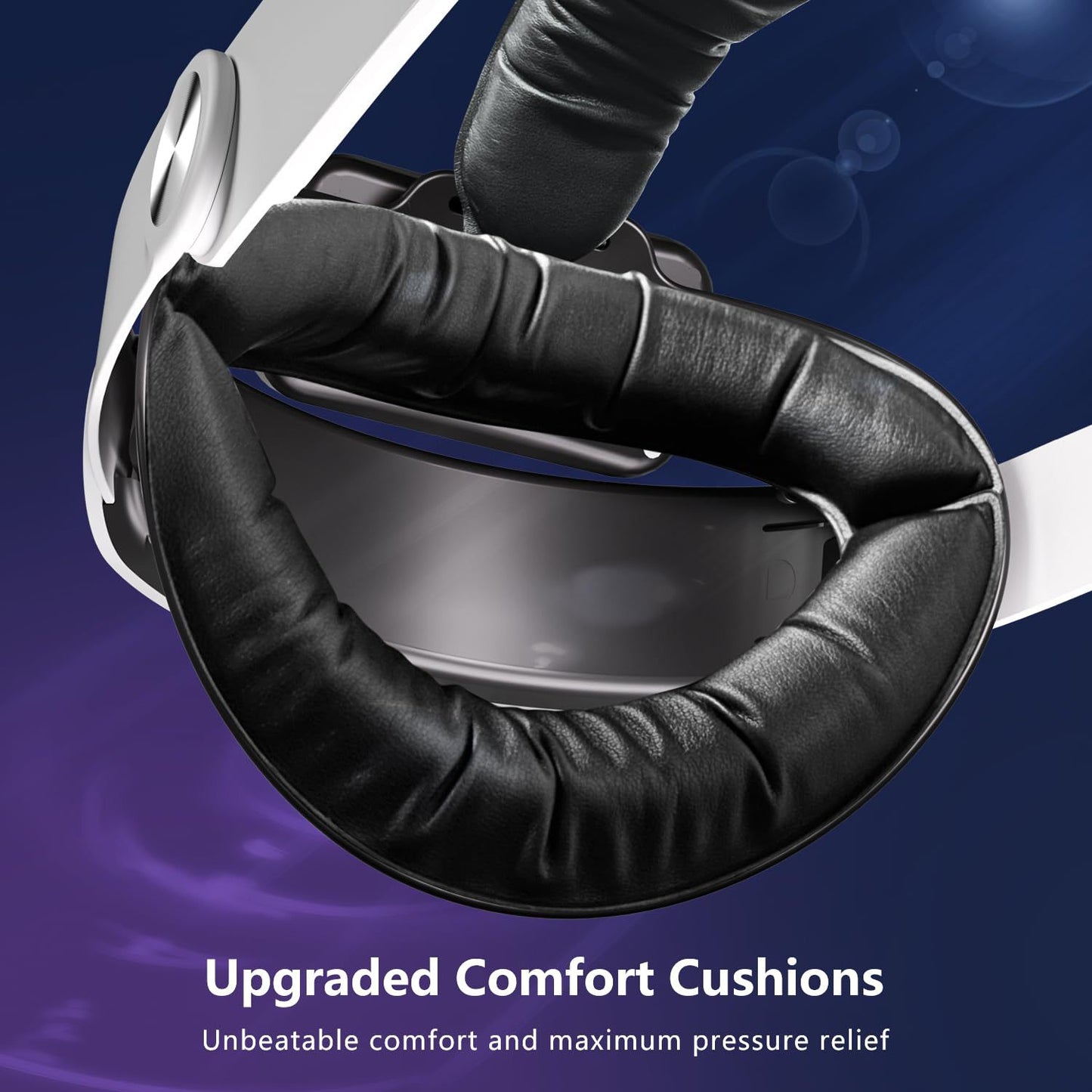 Meta Quest3/Quest3s  head strap with magnetic battery
